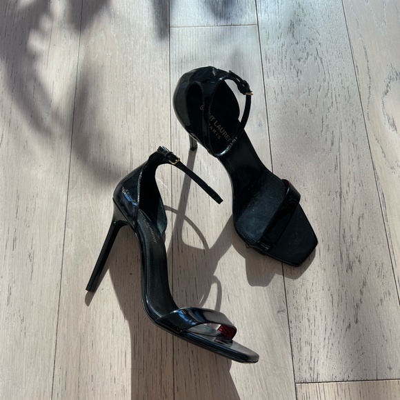 YSL Black Heels - Picture 1 of 8